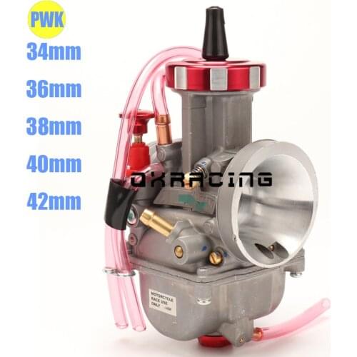PWK Carburetor Motorcycle Carburetor 34 36 38 40 42 mm Racing Carb For Dirt Bike Motorcross Moped scooter Cub ATV Quad UTV Kart
