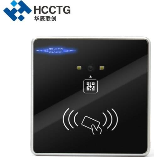 HM30 QR code + RFID access control reader RS232/USB/RS485/TTL Wiegand