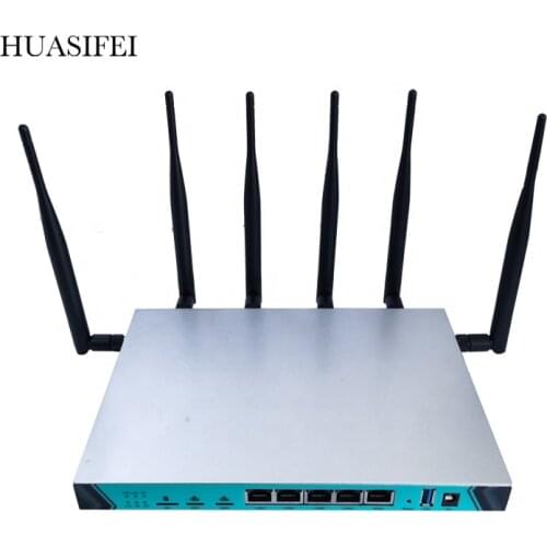 Unlock LTE 3G 4G router 1200Mbps industrial-grade Gigabit router openWRT dual SIM 4GWIFI router, VPN router 4g dual sim card
