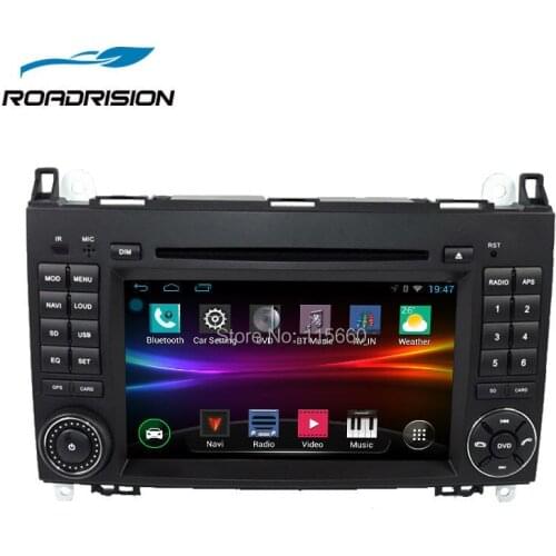 RoadRision Android 6.0 Car DVD GPS Navigation Headunit for Mercedes Benz B200 A B Class W169 W245 Viano Vito W639 Sprinter W906