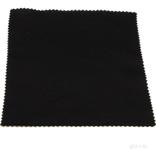 Microfiber Black Cleaner Cleaning Cloth For Camera CellPhone Tab Screens Glasses Lens