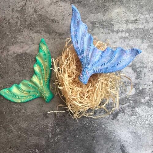 Mermaid Tail Silicone Mold Sugar Cake Decoration DIY Baking Tool K132