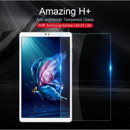 For Samsung Tab A7 Lite Screen Protector Nillkin Amazing 9H Anti-explosion Tempered Glass for Samsung Tab A7 Lite Tablet Glass