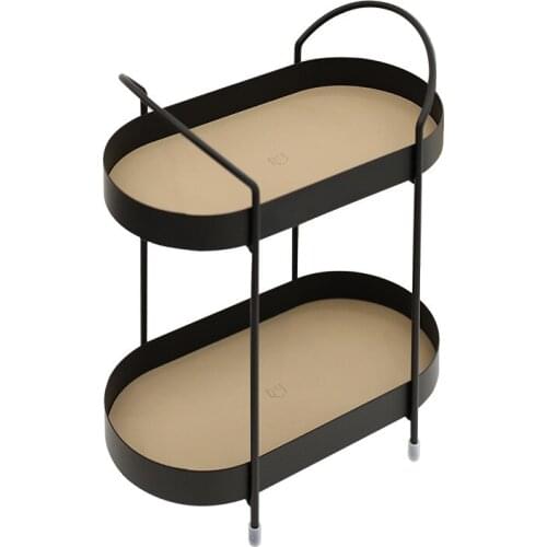 Black Cake Stand 1piece Metal Storage Racks Tableware Party Supply Home Decoration 2 Layers