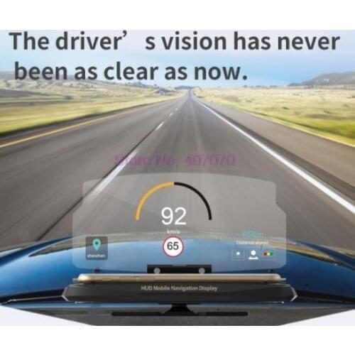 By DHL or Fedex 100pcs HUD Head Up Navigation Display Holder Phone Holder for Car head up GPS Device Car Windscreen Projector