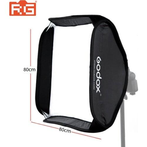 Godox 80x80cm Softbox (Only softbox) for Camera Studio Flash fit Bowens Elinchrom Mount