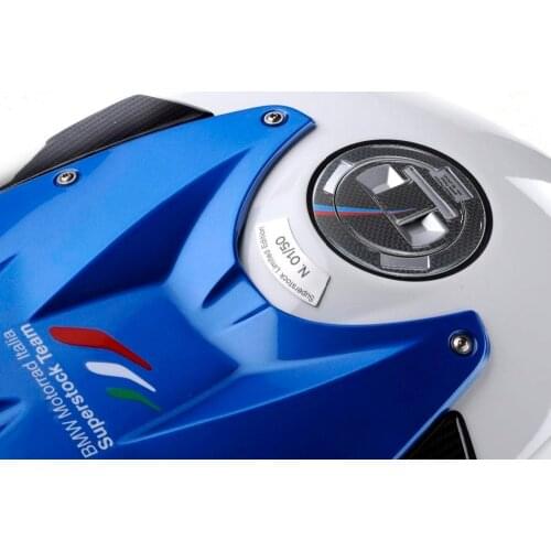 KODASKIN Real-Carbon Protection Gas fuel tank cap cover sticker for BMW S1000RR HP4
