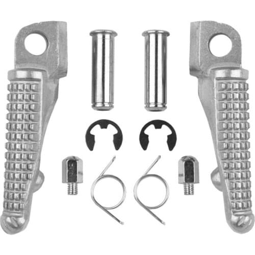 Motorcycle Front Foot Pegs Footrests For Kawasaki Ninja ZX6R 2003-2013, ZX10R 2004-2013 2005 2006 2007 2008 2009 2010 2011 2012