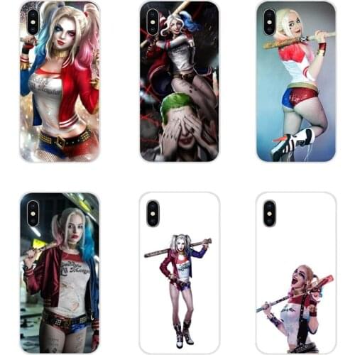 Luxury Harley Quin Accessories Phone Cases Covers For Samsung Galaxy S3 S4 S5 Mini S6 S7 Edge S8 S9 S10 Lite Plus Note 4 5 8 9