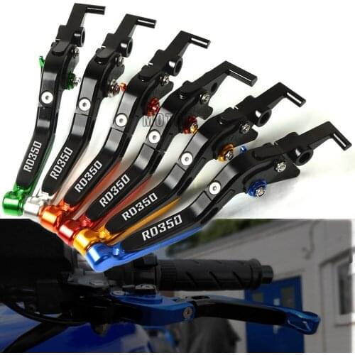 Motorcycle Brake Clutch Levers Fits For YAMAHA RD 350 LC RD 350LC RD350 LC RD350LC 1980-1982 CNC Adjustable Folding Levers 1981