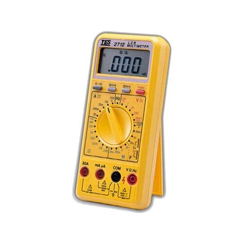 TES-2712 Inductance, Capacitance & Ohm Measurement Tester LCR Multimeter