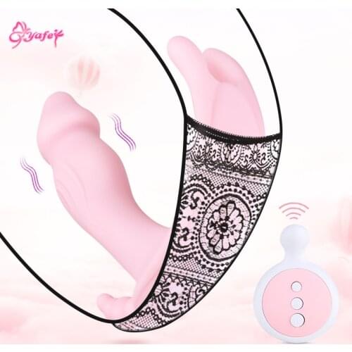 G Spot Dildo Vibrator Recharge Wireless Remote Control Wearable Strapon Vibrator Clit Vibrating Panties Sex Toys for Women