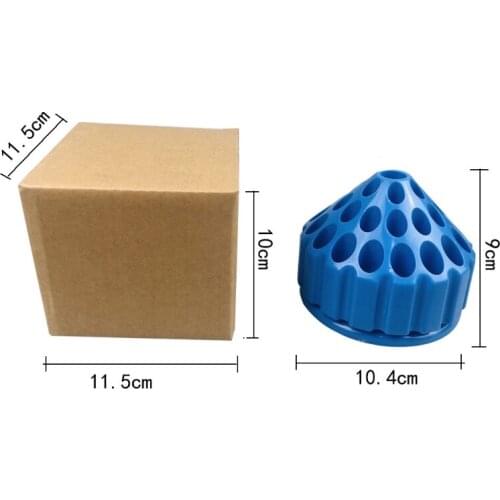 Rotatable Organizer Box for Jewelry Making Tool Bur Holder Drill Bit Tap Stand Grinding Carving Tools Storage Box Wholesale