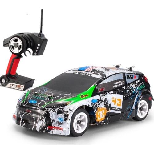 WLtoys K989 Remote Control Car Four-Wheel Drive Car Charger Electric Toys Mini Race Car 1:28 2.4G High-Speed Off-Road Vehicle