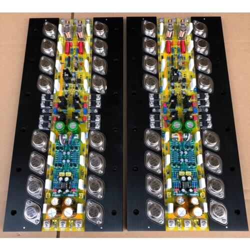 1 pair of MJ15025, MJ15024 high-power fully balanced Class A power amplifier board 150W