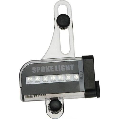 14 LED Bike Spoke Lights Waterproof Cool Bicycle Wheel Light Safety Tire Lights for Kids Adults Super-bright with Auto