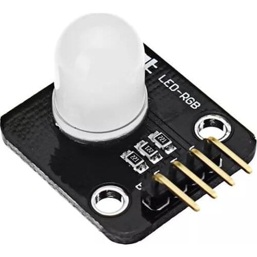 20Pcs/Lot Full Color LED Module 10mm Bright RGB Board Electronic Building Blocks For Arduino