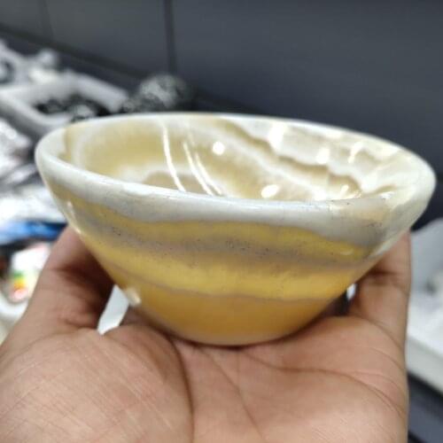 Natural Afghanistan Jade Fossil Bowl