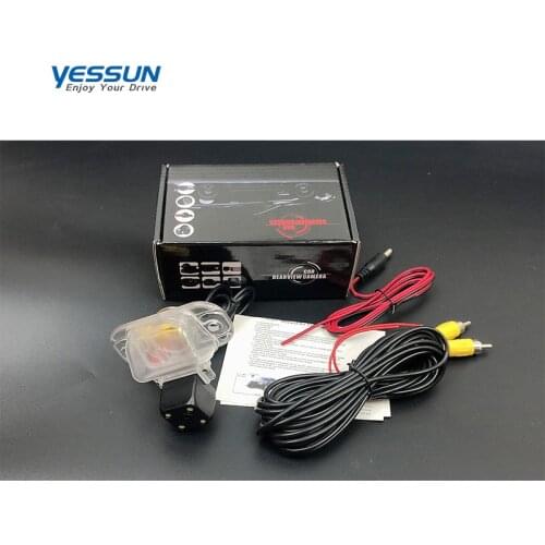 Yessun parking system Rear View Camera For JAC Refine S3 2017 2018 2019 CCD License plate light camera