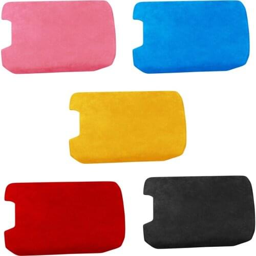 ABS Suede Central Control Armrest Box Cover Protector Trim Fit forAudi A6 A7 2019-2021 Interior Car Accessories