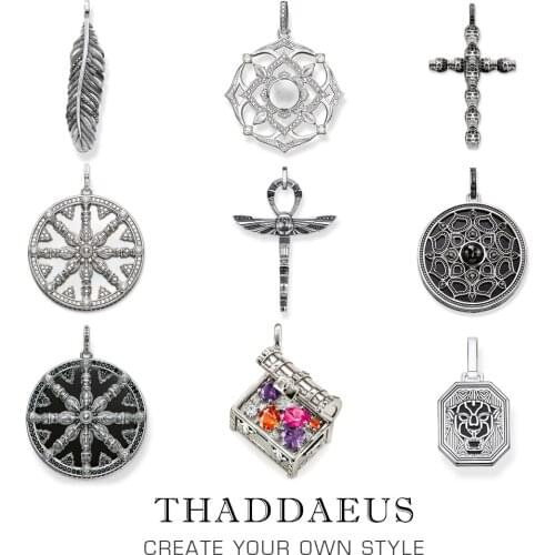 Pendant Cross of Life Ankh with Scarab, 2019 Fashion Ethnic Jewelry Europe 925 Sterling Silver Bijoux Gift For Woman & Men