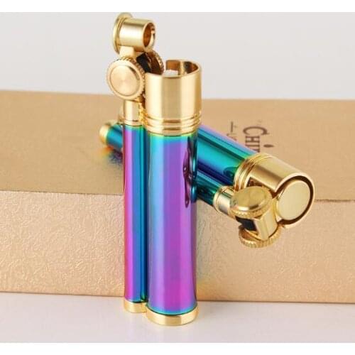 CHIEF oil lighter,Creative retro pure copper old-fashioned kerosene lighter