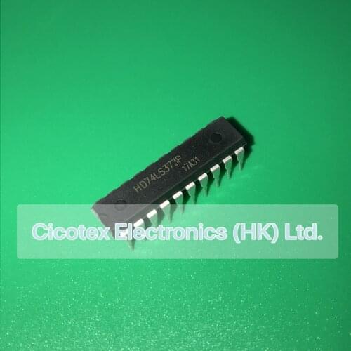10pcs/lot HD74LS373P DIP-20 HD 74LS 373P Octal D-type Transparent Latches(with three-state outputs)