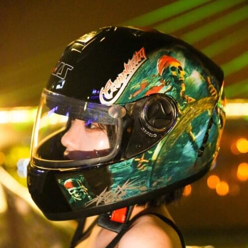 AIS New this year capacete de moto Motorcycle helmet motorcycle accessories Full face single lens helmet