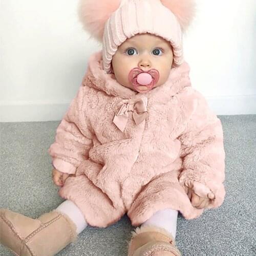 Hooded Coats Exquisite Design Classic Texture Delicate Long Sleeve Children Clothing Girls Fleece Jacket Warm Outwear 6M-4Y