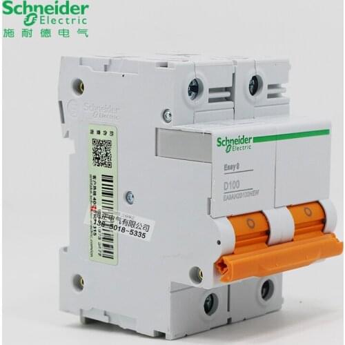 Genuine Schneider Circuit Breaker E9 Air Switch 3P 6A 10A 16A 20A 25A 32A 40A 50A 63A
