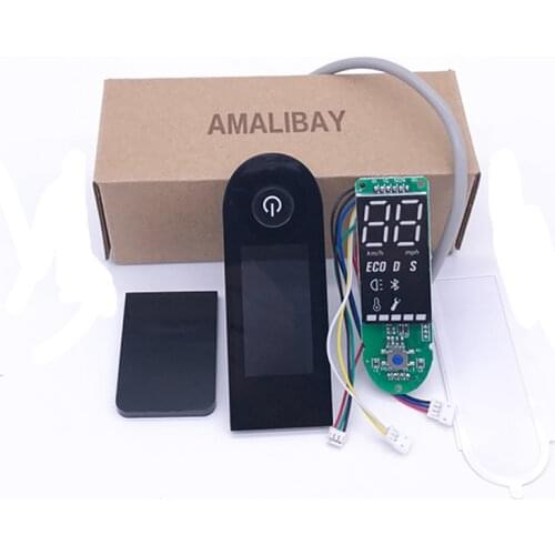Dashboard for Xiaomi M365 Pro Scooter Circuit Board with Screen Cover for Xiaomi M365 Scooter Dashboard Speed Power Show Parts