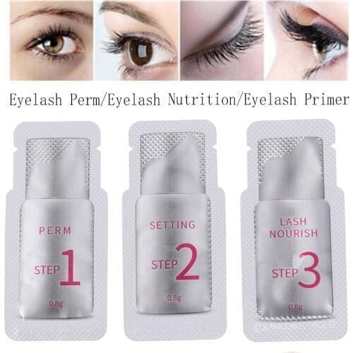 Professional Eyelash Perm Lotion for Eyelashes Perming Curling Lash Lift Growth Treatment Eye Lash Extension Curler Makeup Tool