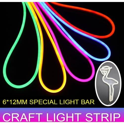 DC 12V RGB LED Strip Light Neon Light IP65 Waterproof SMD 2835 Flexible Ribbon Fita Strip Lamp 1M 2M 3M 4M 5M Tape 120LEDs/M