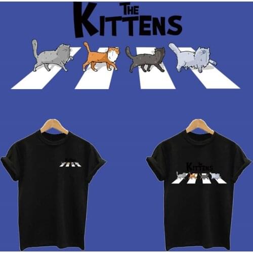 Heat transfer stickers stripes applique thermo stickers on clothes application of one heat-sensitive patches custom patch