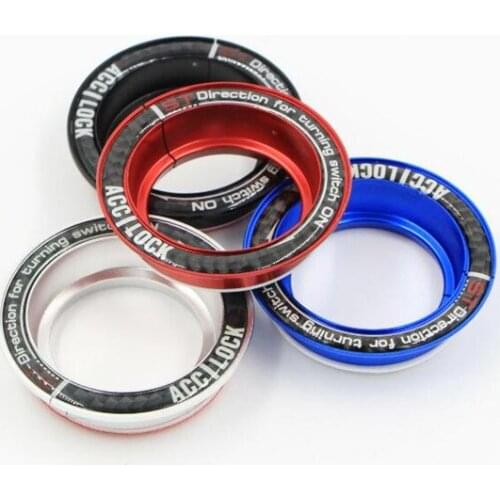 1 Piece Aluminum Alloy Ignition Key Ring Sticker Ignition Key Circle Ring for Ford Kuga Escape Mondeo Car Accessories