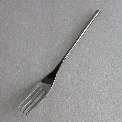 1 pcs Stainless Steel Kitchenware Metal Silver Fork Steak Fruit Salad Fork Dinnerware Kitchen Cutlery