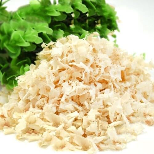 100g Natural Poplar Guinea Pig Hamster Cage House Bed Cushion Material Insects Lizard Hamster Rabbit Reptile Carpet Mattress