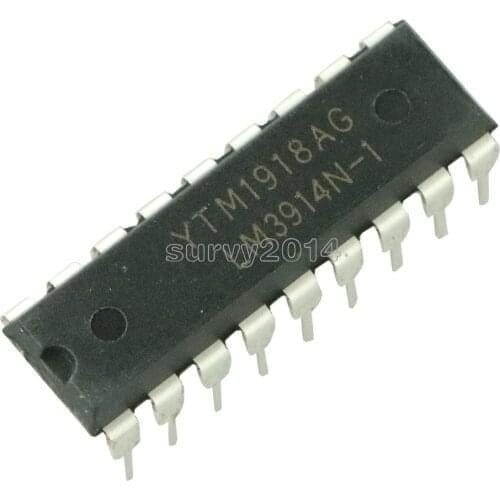 2PCS LM3914 DIP18 DIP LM3914N-1 DIP-18 LM3914N NEW