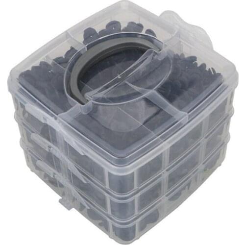 620 pcs/box Car Fastener Clips Mixed Car Fasteners Door Trim Panel Auto Bumper Rivet Retainer Push Engine Cover Fender
