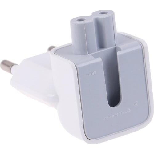 Adapter Power for Mac Book 2.8x2.8x1.8x5.5cm US to EU Plug Travel Charger Converter Supplies