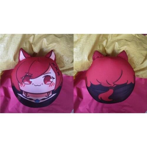 Anime Final Fantasy XIV Emet-Selch Zenos yae Galvus Milk Silk Dango Living Room Pendant Pillow Cushion Dolls Toys