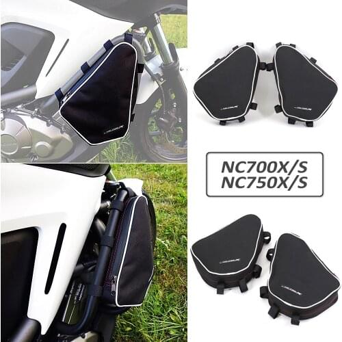 NEW Motorcycle Frame Crash Bar Bags NC 700 750 X S Tool Placement Travel Bag FOR Honda NC700X NC700S NC750X NC750S