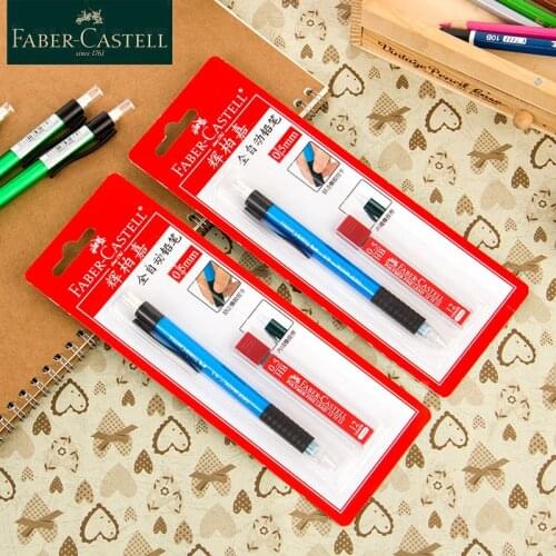 Faber Castell Mechanical Pencil 0.5mm Automatic Pencils Writing Activity Pencil With Leads Refill Office School Stationery 1338