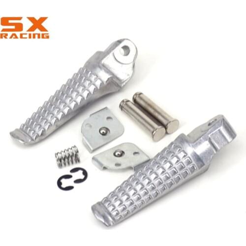 Motorcycle Street Bike Rear Foot Pegs Pedal For SUZUKI GSX-R 600 750 96 97 98 99 00 01 02 03 04 05 GSXR 1000 2001 2002 2003 2004