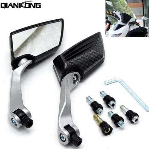 Motorcycle Mirror Rear View Mirror Side Mirrors 8mm 10mm FOR HONDA CRF250X 2004-2017 CRF450X 2005-2017 CRF230F 2003-2017