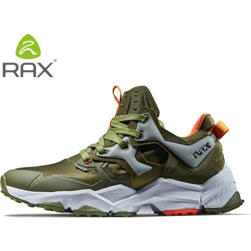 RAX Mens Breathable Future Style Lightweight Hiking Shoes Men Antiskid Cushioning Outdoor Climbing Trekking Shoes For Men 423