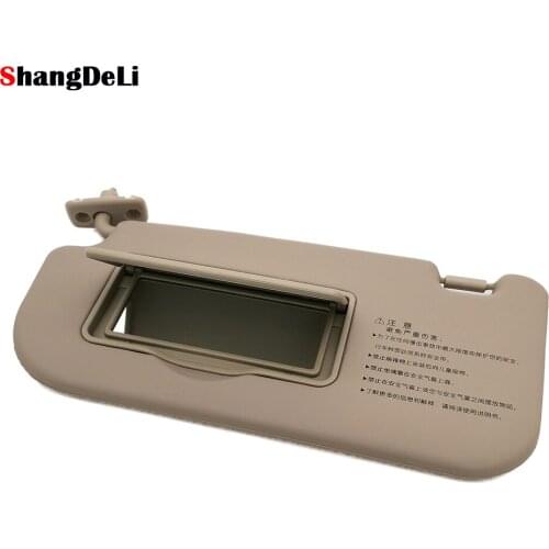 For For Kia Sportage 2005-2010 Car Interior Sun Visor Left Front Windscreen Sun Shade Sun Shield With Mirror Car Sunvisor