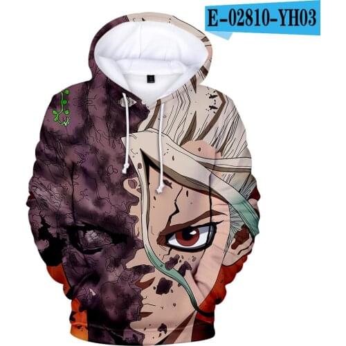 Dr. Stone 3d Hoodies Men/women Sweatshirts Hoody High Quality Sweatshirt Winter Clothing Creative