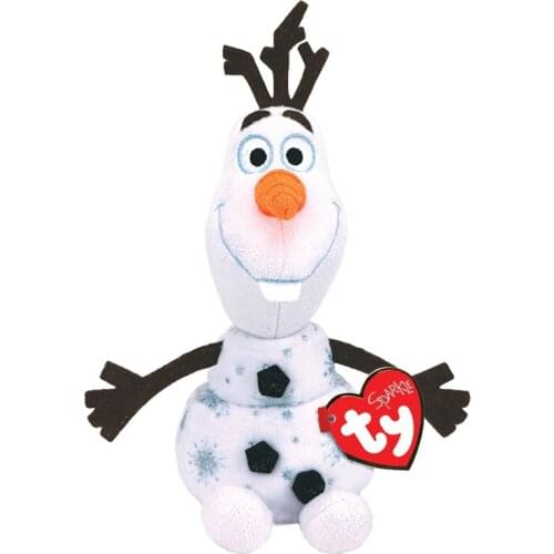 Ty Beanie Olaf Snowman Cute Plush Stuffed Animal Toys Birthday Christmas Gifts For Children Girls Boys 15CM