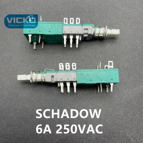 [VK] SCHADOW power switch Press lock switch 6A 250VAC switch TYPNE18